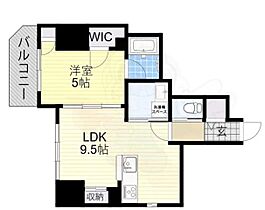 La　CASA　上汐  ｜ 大阪府大阪市天王寺区上汐４丁目（賃貸マンション1LDK・5階・40.88㎡） その2