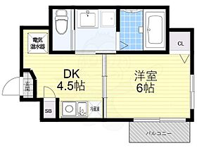 ラ・ルーチェ逢坂  ｜ 大阪府大阪市天王寺区逢阪２丁目（賃貸マンション1DK・2階・21.52㎡） その2