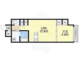 S-RESIDENCE大阪上本町  ｜ 大阪府大阪市中央区上本町西５丁目（賃貸マンション1LDK・3階・43.66㎡） その2