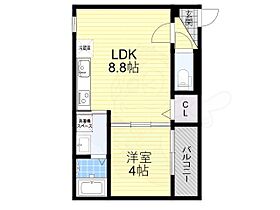 大阪府大阪市生野区巽北１丁目（賃貸アパート1LDK・2階・29.91㎡） その2