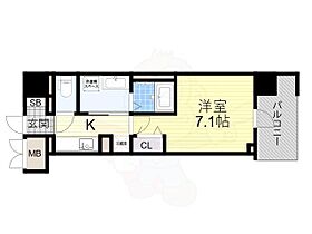 大阪府大阪市中央区北久宝寺町４丁目（賃貸マンション1K・5階・26.96㎡） その2