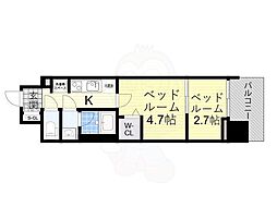 🉐敷金礼金0円！🉐ドゥーエ天満橋