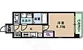 エス・キュート上本町イースト11階6.2万円