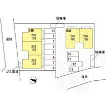 坂西レジデンス1  A  ｜ 兵庫県宝塚市安倉南２丁目19番2号（賃貸アパート2LDK・1階・53.74㎡） その17