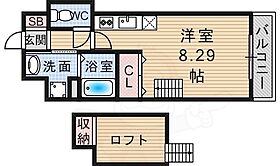 ZONE 1/f PART5 802 ｜ 兵庫県川西市小戸１丁目4番12号（賃貸マンション1R・8階・24.33㎡） その2