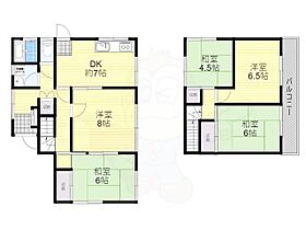 松尾台4丁目貸家 1 ｜ 兵庫県川辺郡猪名川町松尾台４丁目2番52号（賃貸一戸建5DK・1階・91.91㎡） その2