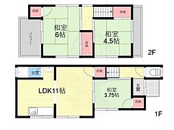 🉐敷金礼金0円！🉐下財町貸家