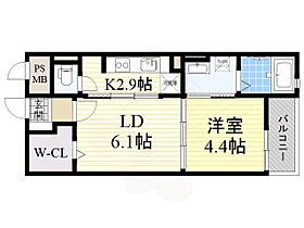 パル池田2  ｜ 大阪府池田市神田３丁目20番26号（賃貸マンション1LDK・2階・34.80㎡） その2