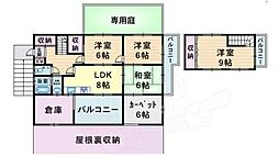 山本西1丁目貸家(駐車場2台付き)