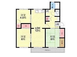 清和台住宅団地1号棟 5階