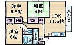 グリーンフォーレスト伊丹C棟 1階