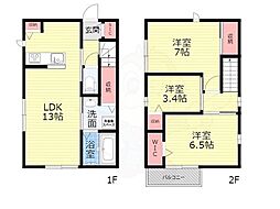 東久代1丁目戸建貸家