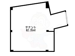ブロイド川西栄根 ワンルームの間取図画像