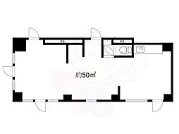 吉永ビル鼓ヶ滝駅前の間取図画像