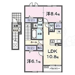 ブリランテ 2階/-