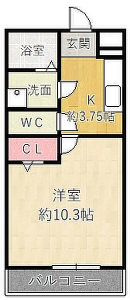 エクセルコート杭瀬 ｜兵庫県尼崎市杭瀬寺島１丁目(賃貸アパート1K・1階・33.78㎡)の写真 その2