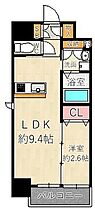 クローバー・フロント  ｜ 兵庫県尼崎市杭瀬本町３丁目（賃貸マンション1LDK・10階・32.10㎡） その2