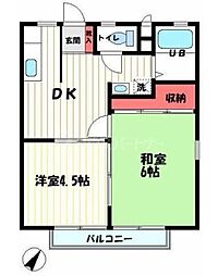 間取図画像 2DK