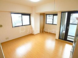 フラッツ・シゲ 4階ワンルームのリビング/ダイニング