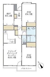 ISM南柏 3LDKの間取図画像