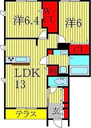 ブリエI 1階/-