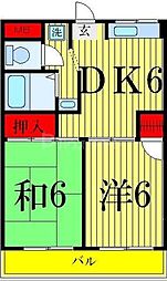 間取図画像 2DK