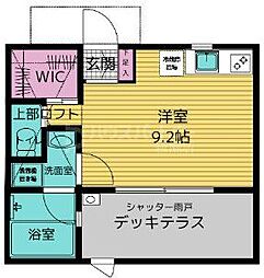 MaisonBlancAnnexe ワンルームの間取図画像