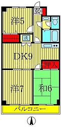 ロイヤルBIN 3DKの間取図画像