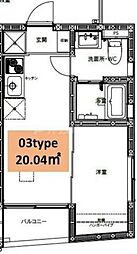 nouvelle ville 六町 2階/203