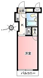 間取図画像 1K
