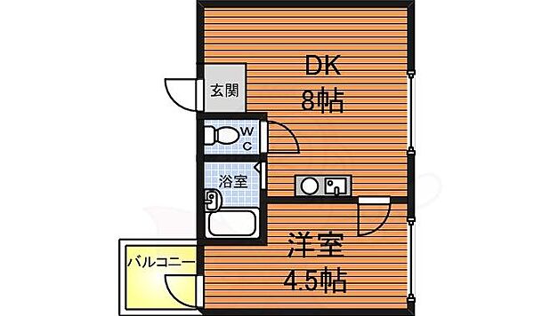 ヨーク浜寺 301｜大阪府堺市西区浜寺元町５丁(賃貸マンション1DK・2階・31.87㎡)の写真 その2