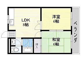 菊里マンション  ｜ 大阪府堺市西区鳳中町８丁（賃貸マンション2LDK・2階・40.00㎡） その2