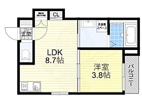 大阪府堺市西区浜寺元町３丁（賃貸アパート1LDK・2階・29.88㎡） その2