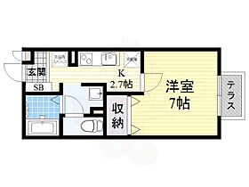 大阪府泉大津市旭町（賃貸アパート1K・1階・26.71㎡） その2