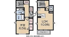 シャーメゾンプティ  ｜ 大阪府高石市東羽衣５丁目（賃貸アパート1LDK・2階・57.18㎡） その2