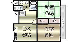 ガーデンハイツ鳳 1階/102