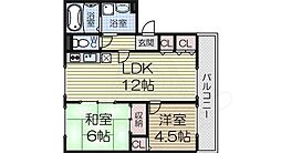 サファージュ高石B棟 1階/102