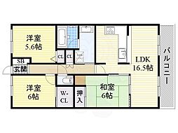 JR阪和線 鳳駅 徒歩10分 2階/-