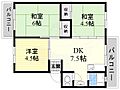 第2ミツルマンション4階4.8万円