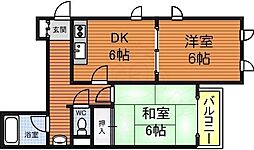 エスワンハイツ 2階