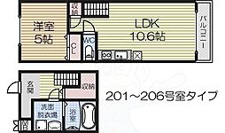 JR阪和線 富木駅 徒歩8分 2階/-