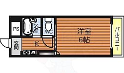 メゾン・ド・ピア 1Kの間取図画像
