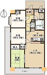 間取図画像 3LDK