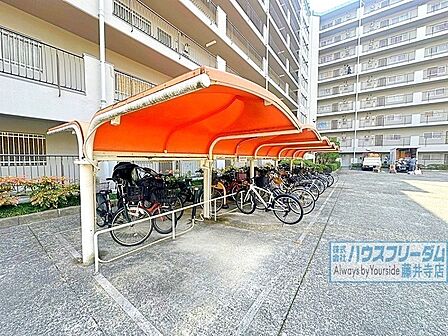 駐輪場はこちら♪