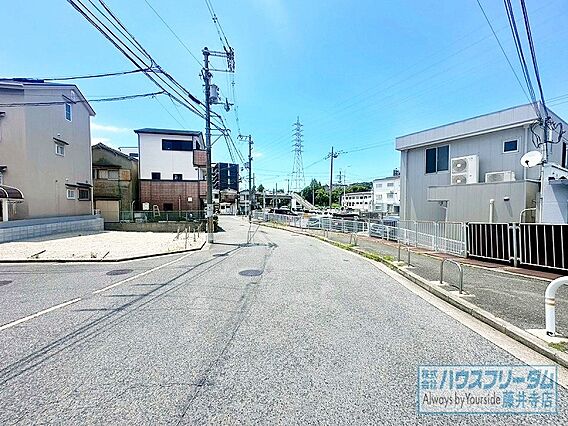 前面道路はこち...