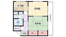 サンハイツ上溝 2階