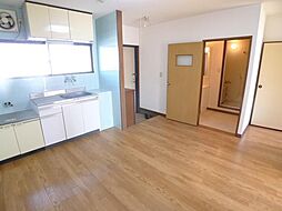 ハイツ峯岸II 1階2DKのリビング/ダイニング