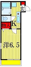 間取図画像 1K