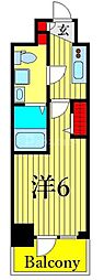GRANPASEO金町 1Kの間取図画像