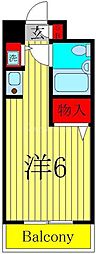 ジョイフル亀有 ワンルームの間取図画像